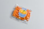 carrot packaging - plastic film flowpack