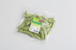 sugar peas packaging - plastic film on reel