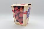 Empaque de frutas de hueso - cajas plegables